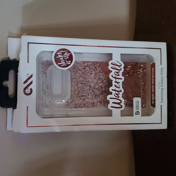 Samsung galaxy S10e glitter phone case - Picture 1 of 2